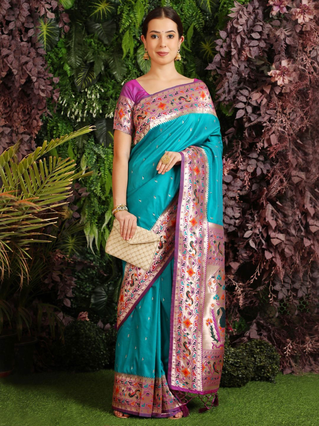 Paithani Srivalli Silk Party Wear Sarees Catalog